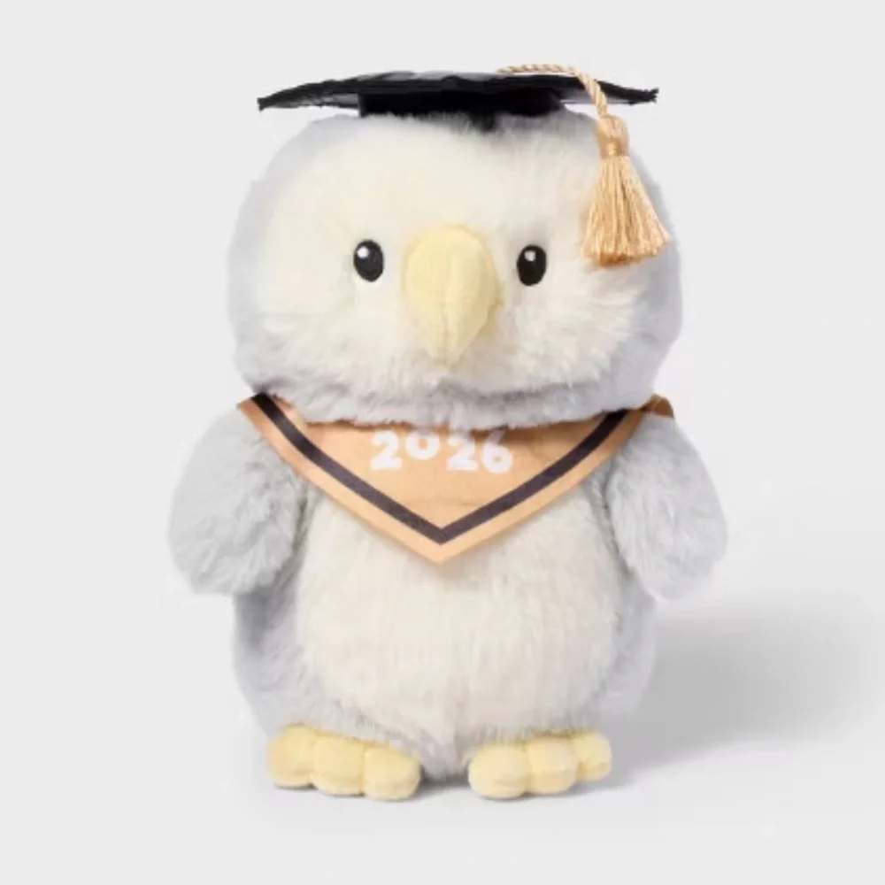 Last One! 7'' Grad Owl Stuffed Animal - Gigglescape